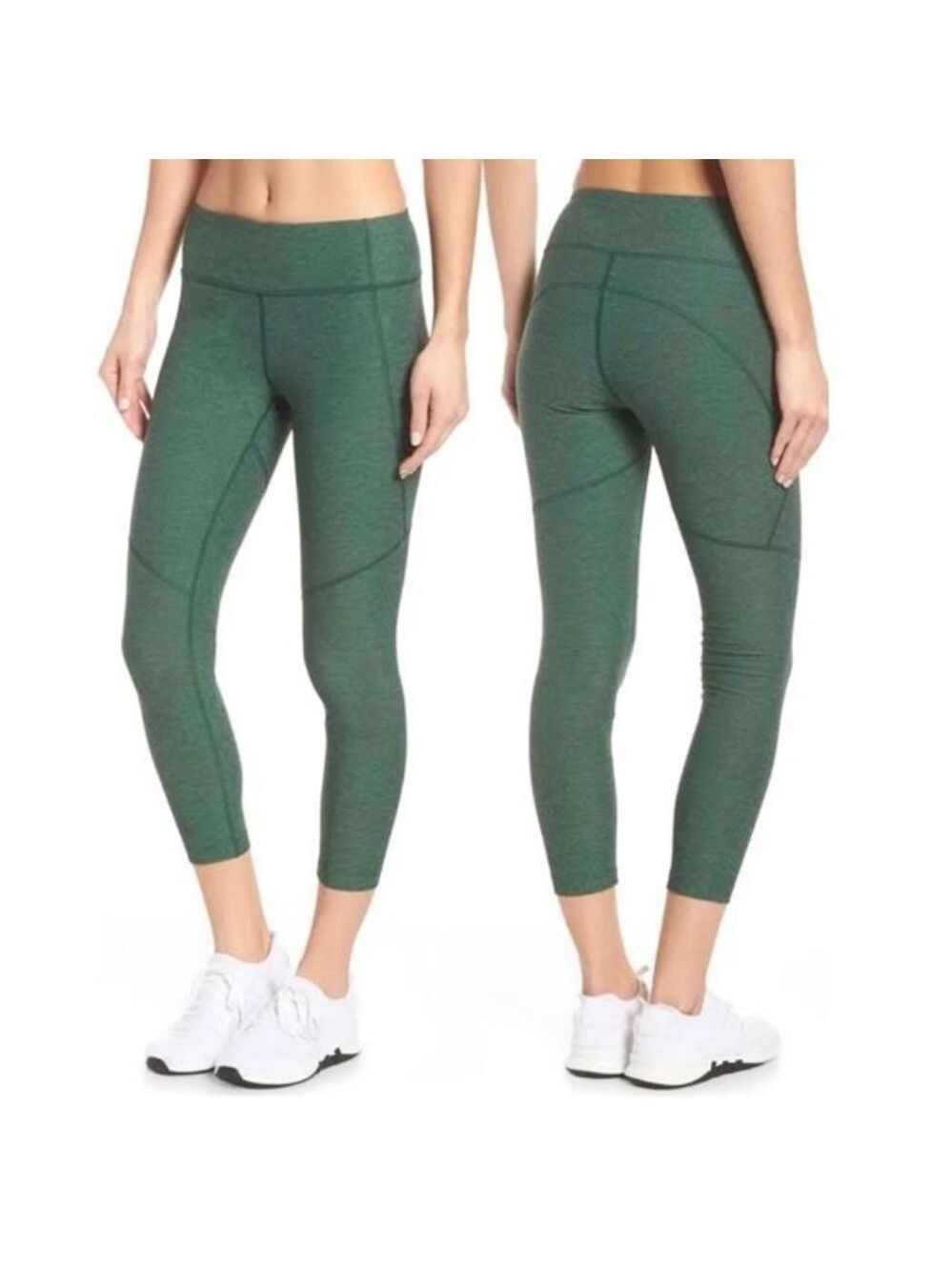 Outdoor Voices Warmup 7/8 Legging Hunter Green Yoga Workout Running Size XS